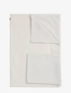 Copenhagen Colors FUTURE BABY BED LINEN W. STRIPES - Påslakanset SOFT PINK/LT. GREY CORE Hot