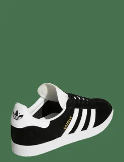 adidas Originals GAZELLE - Låga sneakers CBLACK/WHITE/GOLDMT Clearance