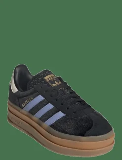 adidas Originals GAZELLE BOLD J - Låga sneakers CBLACK/BLUSPA/WONWHI Hot
