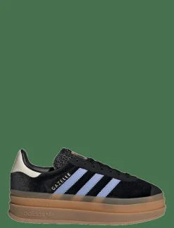 adidas Originals GAZELLE BOLD J - Låga sneakers CBLACK/BLUSPA/WONWHI Hot