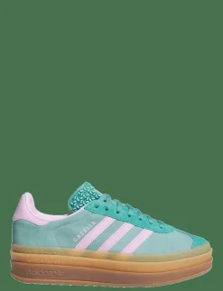 adidas Originals GAZELLE BOLD W - Låga sneakers POWTEA/BLILIL/PURTEA New