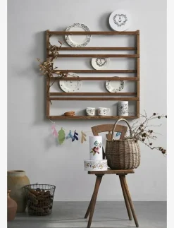 GC Cottage Förvaringsburk Ø10/Ø11 vit m. deko 2 st. - Förvaringskorgar|Rosendahl