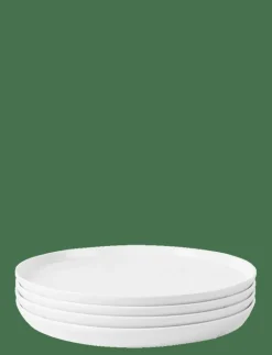 GC Essentials Middagstallrik Ø25 cm vit 4 st. - Mattallrikar|Rosendahl Discount