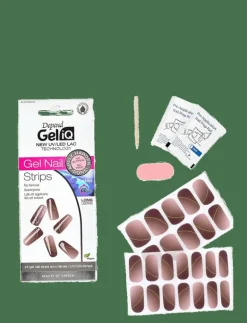 Gel iQ Gel Nail Strips Plum Goldline - Lösnaglar|Depend Cosmetic New