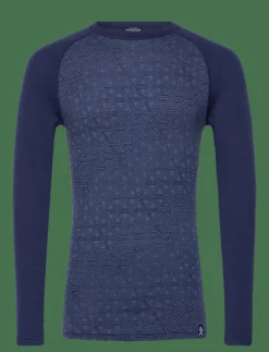Bula GEO MERINO WOOL CREW - Underställströja NAVY Clearance