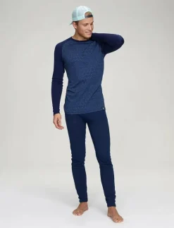 Bula GEO MERINO WOOL CREW - Underställströja NAVY Clearance