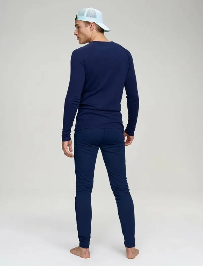 Bula GEO MERINO WOOL CREW - Underställströja NAVY Clearance