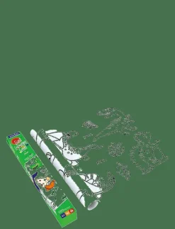 mierEdu Giant Colouring Scroll - Dino - Målar- & pysselböcker GREEN Clearance