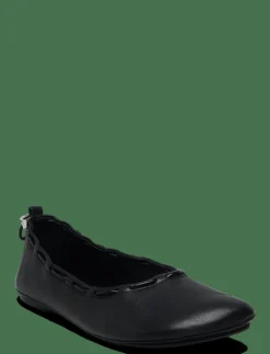 ALOHAS Gill Leather Ballet Flats - Ballerinas BLACK Best