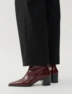 VAGABOND GISELLE - Ankelboots med klack DARK RED Online