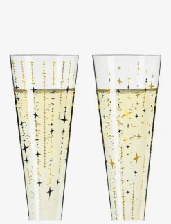Ritzenhoff Goldnacht Champagneglas 2-p - Champagneglas SPARKLE Clearance