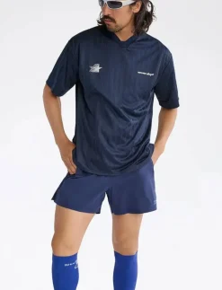 7 DAYS Active Graphic Soccer Tee - T-Shirts 303 NAVY New