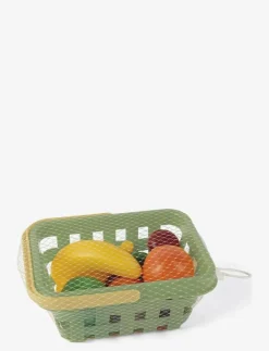 green garden fruit basket - Leksaksmat & Leksakstårtor|Dantoy Best