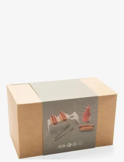 GREEN GARDEN HOTDOG SET IN BOX - Leksaksmat & Leksakstårtor|Dantoy Best
