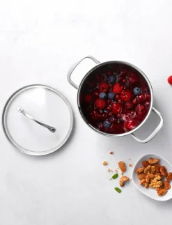 Zwilling Gryta med glaslock hög - Grytor SILVER