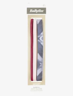 Babyliss Paris Hairband anti slip sport 3 pcs - Pannband CLEAR Discount