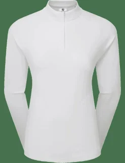 FootJoy Half-Zip Midlayer - Underställströjor WHITE Online