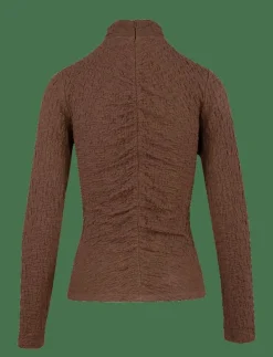 Urban Pioneers Hana Top - Polotröjor BROWN Best