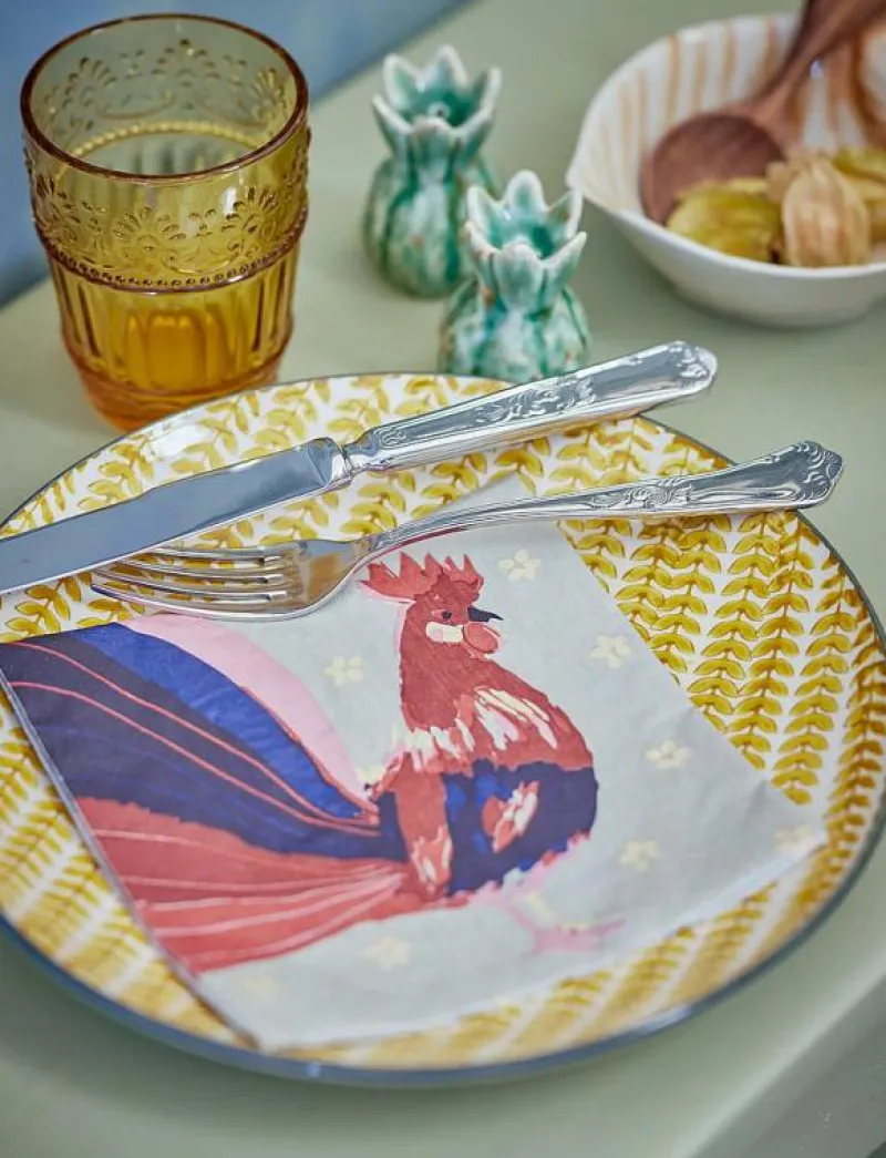 Bloomingville Hanaia Napkin - Servetter GREEN Sale