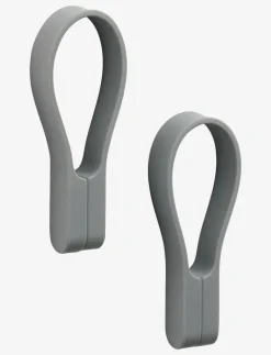 Zone Denmark Handduksrem Loop magnet 2 st - Krokar GREY Sale