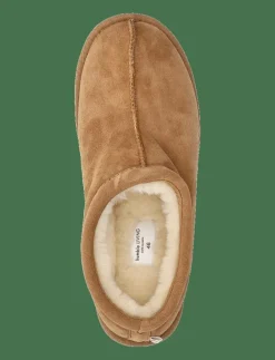 Enkel Studio HBrisbane Shearling band slippers - Inneskor ALMOND New