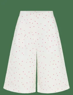 Heart Printed Shorts - Bermudashorts|Stella Nova Clearance