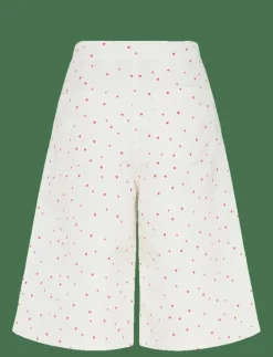 Heart Printed Shorts - Bermudashorts|Stella Nova Clearance