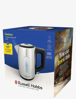 Heaton Brushed Kettle - Vattenkokare|Russell Hobbs Online