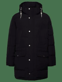 GANT HEAVY DOWN MID LENGTH JACKET - Fodrade jackor EBONY BLACK Online