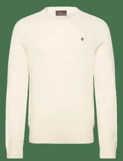 Morris Hertford Oneck - Rundhalsad OFF WHITE Outlet
