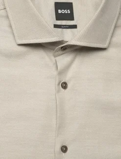 BOSS H-HANK-spread-C1-222 - Business skjortor OPEN BROWN