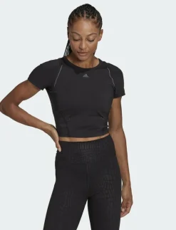 HIIT 45 Seconds Crop T-Shirt - Crop tops|adidas Performance Outlet