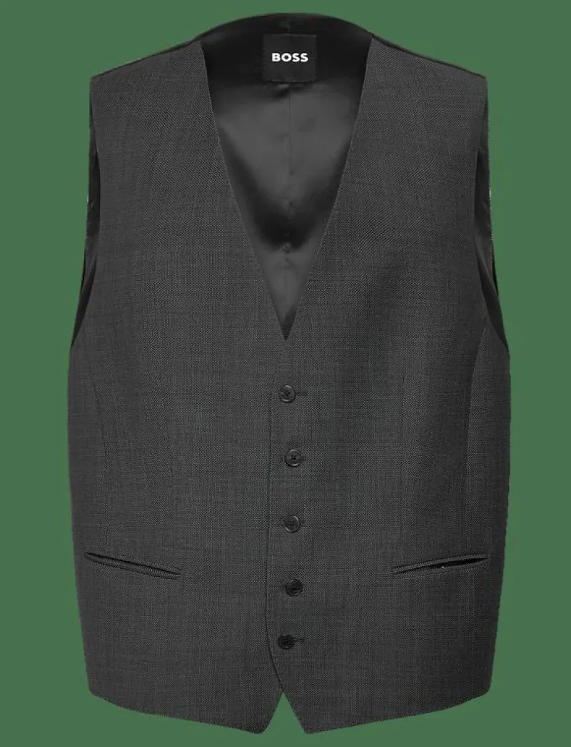 BOSS H-Jasper-VS-MM-C-224 - Västar DARK GREY Hot