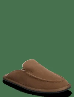 BOSS Home_Mule_msfr - Inneskor DARK BROWN Outlet