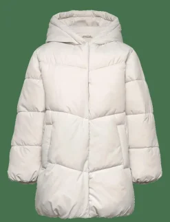 Mango Hood puffer coat - Dunjackor & fodrade jackor NATURAL WHITE Best