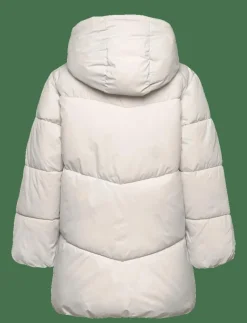 Mango Hood puffer coat - Dunjackor & fodrade jackor NATURAL WHITE Best
