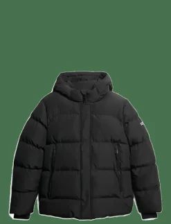 HOODED 5 BAFFLE SPORTS PUFFER - Dun- & vadderade jackor|Superdry Online