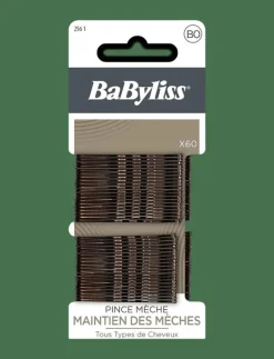 Babyliss Paris Hårnål Brons 60 st - Hårklämmor CLEAR