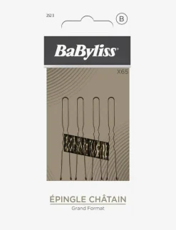 Babyliss Paris Hårnål U-form Brun 65 st - Hårnålar CLEAR Hot