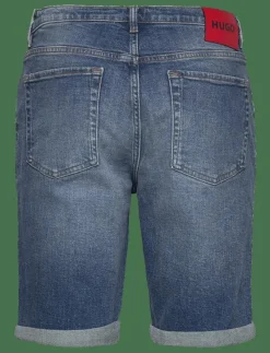 HUGO 634/S - Jeansshorts MEDIUM BLUE Clearance