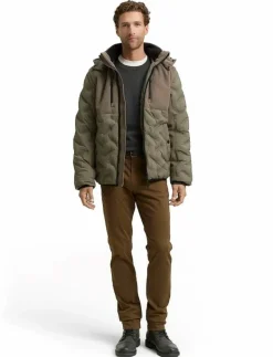 hybrid puffer jacket - Quiltade jackor|Tom Tailor Sale