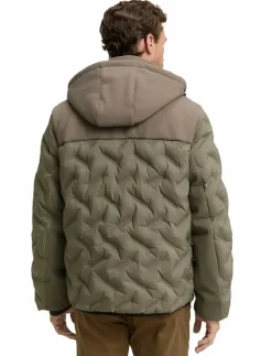 hybrid puffer jacket - Quiltade jackor|Tom Tailor Sale