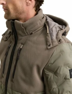 hybrid puffer jacket - Quiltade jackor|Tom Tailor Sale
