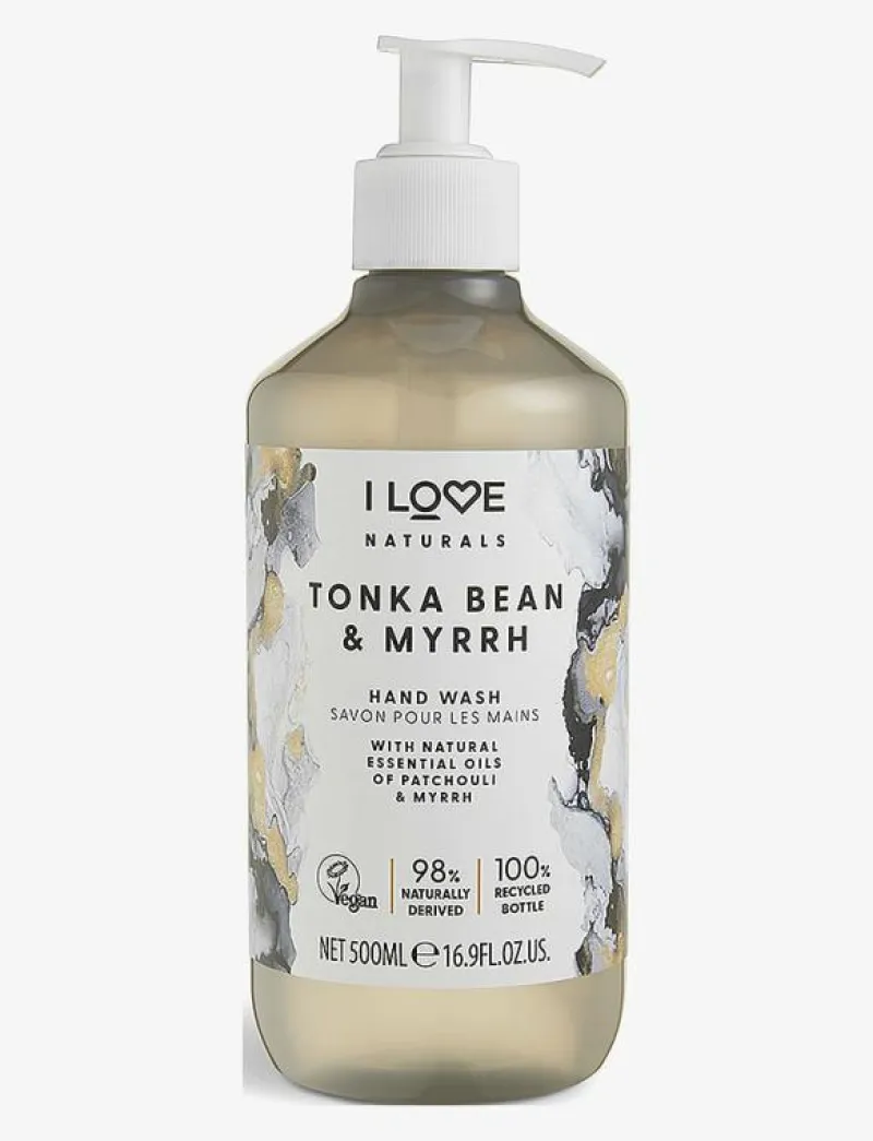 I LOVE Naturals Hand Wash Tonka Bean & Myrrh 500ml - Handtvål TONKA BEAN & MYRRH Discount
