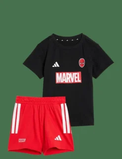 adidas Sportswear I MRVL SM T SET - Set BLACK/WHITE Best