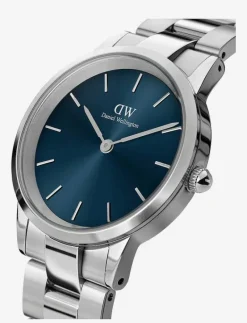 Daniel Wellington Iconic Link Arctic 40 S Blue - Analog klocka SILVER/BLUE Clearance