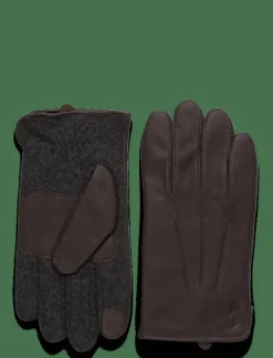 Insulated Sheepskin-Paneled Touch Gloves - Fingervantar|Polo Ralph Lauren Outlet