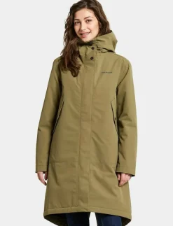 Didriksons IRIS WNS PARKA - Parkas OLIVE GREEN Hot