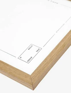 If Walls Could Talk IWCT Frame Acrylic Glass - Posters & Tavelramar OAK - NATURAL