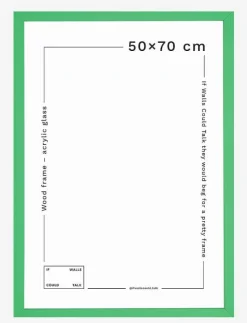 IWCT Frame Acrylic Glass - Posters & Tavelramar|If Walls Could Talk Outlet